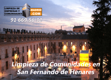 Empresa de Limpieza de Comunidades en San Fernando de Henares